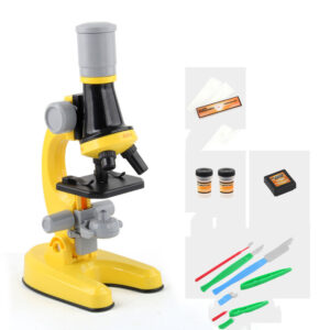 Set of Toys for Primary School Students – Children’s Microscope Science Toy Set