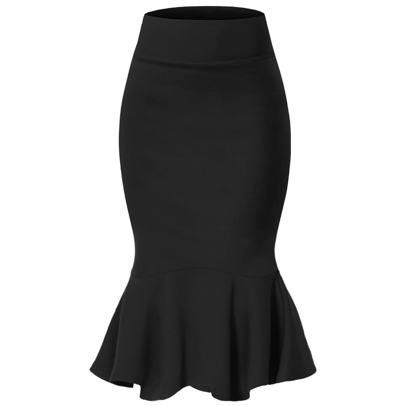 Womens Elegant Figure-flattering High-waisted Mermaid Skirt - Image 6